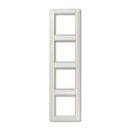 Jung AS range afdekraam as500 4-voudig Verticaal Wit RAL 1013 IP21 AS584NA