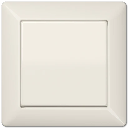 Jung AS range afdekplaat + schakelwip voor 1- 2- en 3-polig as500 enkele wip wit RAL 1013 AS590