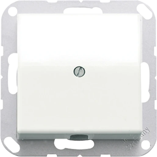 Jung AS range Centraalplaat + kabel-invoerplaat Leidinguitvoer Basiselement met centrale afdekplaat Zonder label wit AS590AWW