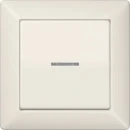 Jung AS range volle afdekplaat + schakelwip controleschakelaar as500 enkele wip wit RAL 1013 AS590KO5