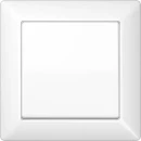 Jung AS range volle afdekplaat + schakelwip 1- 2- en 3-polig as500 enkele wip wit RAL 9016 AS590WW