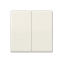 Jung AS range centraalplaat + schakelwip tweedelige wip wit RAL 1013 AS591-5BF