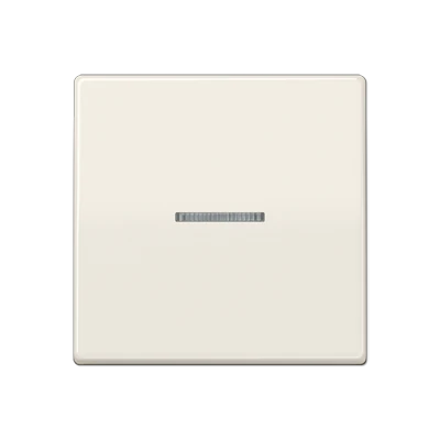 Jung AS range Centraalplaat + schakelwip schroefbaar enkele wip wit RAL 1013 AS591KO5BF