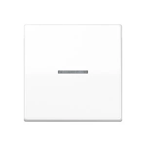 Jung AS range Centraalplaat + schakelwip schroefbaar enkele wip wit RAL 9016 AS591KO5BFWW