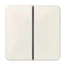 Jung CD range tastafdekking knx enkele drukker wit RAL 1013 CD401TSA