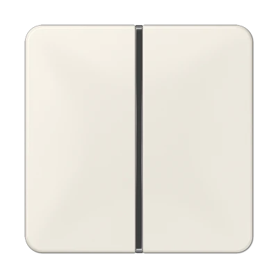 Jung CD range tastafdekking knx enkele drukker wit RAL 1013 CD401TSA