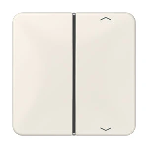 Jung CD range tastermodule afdekking op/neer knx enkele drukker wit RAL 1013 CD401TSAP