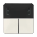 Jung CD range tastafdekking cd knx wit RAL 1013 CD4093TSA