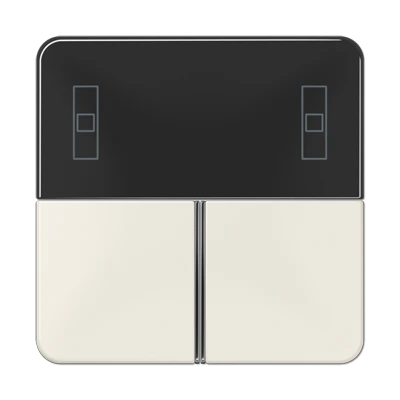 Jung CD range tastafdekking cd knx wit RAL 1013 CD4093TSA