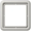 Jung CD range afdekraam cd500 1-voudig Horizontaal en verticaal Grijs RAL 7035 IP21 CD581LG