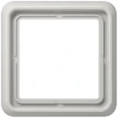 Jung CD range afdekraam cd500 1-voudig Horizontaal en verticaal Grijs RAL 7035 IP21 CD581WULG