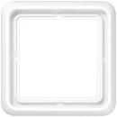 Jung CD range afdekraam cd500 1-voudig Horizontaal en verticaal Wit RAL 9016 IP21 CD581WUWW