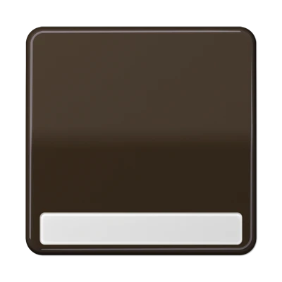 Jung CD range bedieningselement cd500 enkele wip bruin RAL 8022 CD590NABR