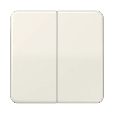 Jung CD range schakelwip serieschakelaar cd500 tweedelige wip wit RAL 1013 CD595