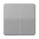 Jung CD range schakelwip serieschakelaar cd500 tweedelige wip grijs RAL 7038 CD595GR