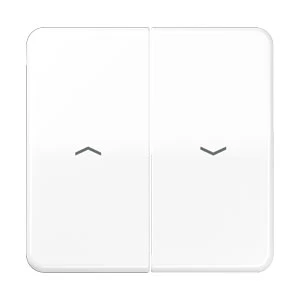 Jung CD range schakelwip universeel tweedelige wip wit RAL 9016 CD595PBFWW