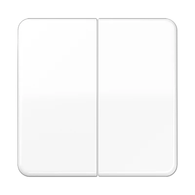 Jung CD range schakelwip serieschakelaar cd500 tweedelige wip wit RAL 9016 CD595WW