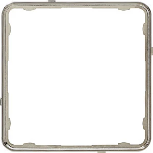 Jung CD range Applicatie-raam edelstaal Kunststof RVS CDP81ES