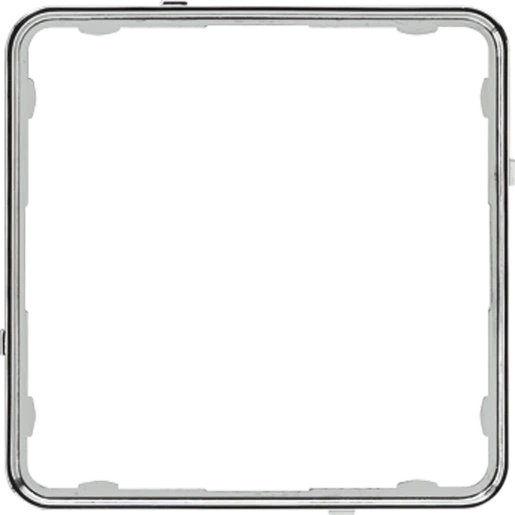 Jung CD range Applicatie-raam Kunststof chroom CDP81GCR