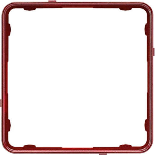 Jung CD range applicatie-raam metallic Kunststof rood RAL 3005 CDP81RTM