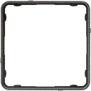 Jung CD range applicatie-raam metallic Kunststof zwart RAL 7021 CDP81SWM