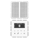 Jung CD range smartradio mono & bluetooth cd500 alpine wit DAB+ FM ontvanger wit DABCD1BTWW