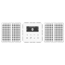 Jung CD range smartradio stereo + bluetooth cd500 alpine wit DAB+ FM ontvanger wit DABCD2BTWW