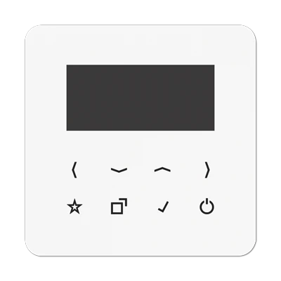 Jung CD range display radio cd500 alpine wit DAB+ FM ontvanger wit DABCD-DISPWW