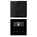 Jung LS range smartradio mono & bluetooth ls990 DAB+ FM ontvanger zwart DABLS1BTSW