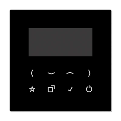 Jung LS range display radio DAB+ FM ontvanger zwart DABLS-DISPSW