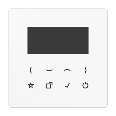 Jung LS range display radio alpine wit DAB+ FM ontvanger wit DABLS-DISPWW