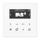 Jung LS range smartradio ls990 alpine wit DAB+ FM ontvanger wit DABLSWW