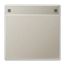 Jung LS range schakelwip enkele wip RVS ES2990NA