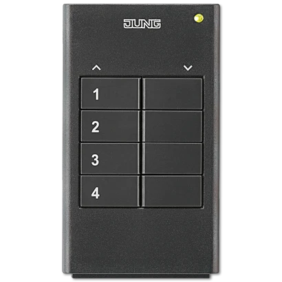 Jung KNX handzender 4-kanalen Antraciet HS4RF