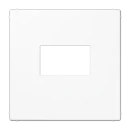 Jung LS range afdekking usb-laadcontactdoos ls990 centraalplaat wit RAL 9016 LS1969USBWW
