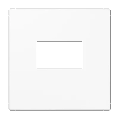 Jung LS range afdekking usb-laadcontactdoos ls990 centraalplaat wit RAL 9016 LS1969USBWW
