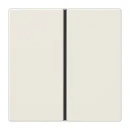 Jung LS range tastafdekking compleet knx enkele drukker wit RAL 1013 LS401TSA