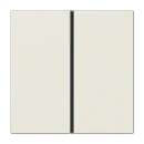 Jung LS range tastafdekking compleet knx enkele drukker wit RAL 1013 LS401TSA