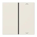 Jung LS range tastafdekking knx enkele drukker wit RAL 1013 LS401TSAP