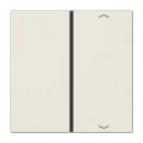 Jung LS range tastafdekking knx enkele drukker wit RAL 1013 LS401TSAP