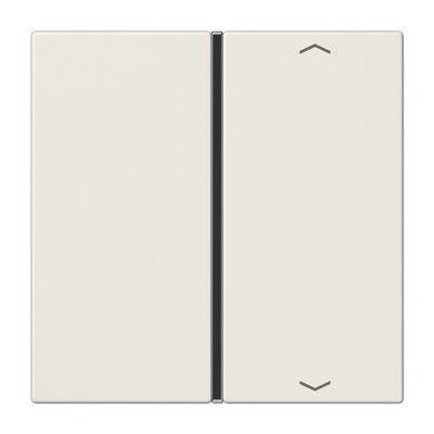 Jung LS range tastafdekking knx enkele drukker wit RAL 1013 LS401TSAP