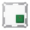 Jung AS range Miva uitschakelknop 55x55mm wit IP20 NRSAS0834ATWW