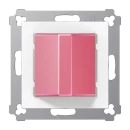 Jung AS range lichtsignaal a(s)500 kamerlamp/zoemer 55x55mm wit IP20 NRSAS0834RMWW