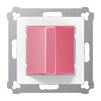 Jung AS range lichtsignaal a(s)500 kamerlamp/zoemer 55x55mm wit IP20 NRSAS0834RMWW