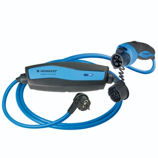 Mennekes Type 1 / SCHUKO Mode 2 1-fase 13A - 8 m SCHUKO zijde 0,3 m