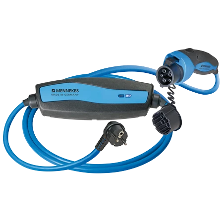 Mennekes Type 1 / SCHUKO Mode 2 1-fase 13A - 8 m SCHUKO zijde 0,3 m