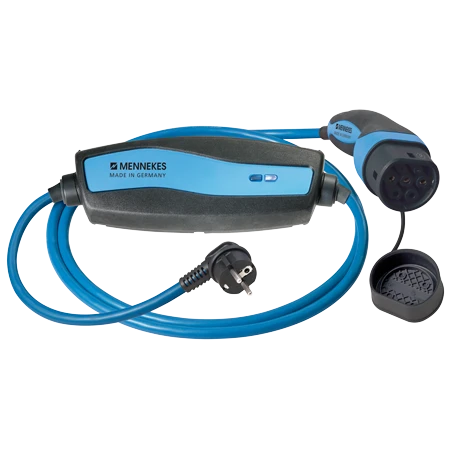 Mennekes Type 2 / SCHUKO Mode 2 1-fase 13A - 4 m SCHUKO zijde 0,3 m