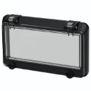 Mennekes Venster voor 8 modules volledig zwart