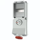 Mennekes WCD 63A 4P 6H 400V IP44 MET RAIL