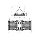 Schuch EX halarmatuur explosieveilig 4000K 192W 877x420mm gaszone2 830200105